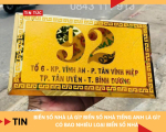 Biển số nhà là gì? Biển số nhà tiếng anh là gì? Có bao nhiêu loại biển số nhà