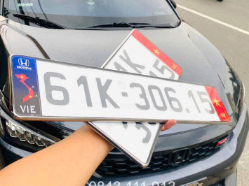Địa chỉ ép biển số ô tô ở TPHCM và Sài Gòn uy tín