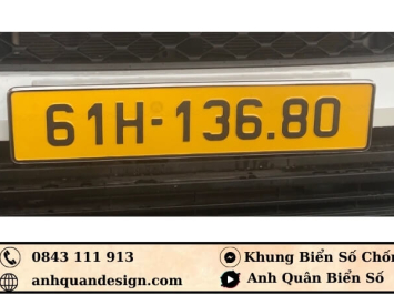 Hướng Dẫn Cách Ép Biển Số Ô Tô - Xe máy Chống Nước