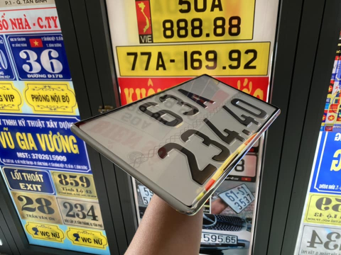GÒ BIỂN SỐ XE MÁY Ô TÔ TẠI THUẬN AN - THỦ DẦU MỘT