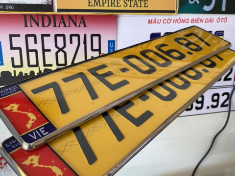 GÒ BIỂN SỐ XE MÁY Ô TÔ TẠI THUẬN AN - THỦ DẦU MỘT