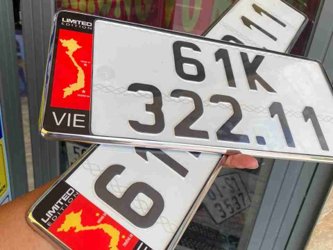 GÒ BIỂN SỐ XE MÁY Ô TÔ TẠI THUẬN AN - THỦ DẦU MỘT