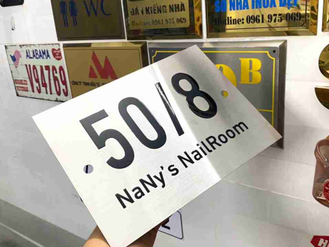 MẪU BIỂN SỐ NHÀ ĐẸP TẠI THUẬN AN - THỦ DẦU MỘT BÌNH DƯƠNG