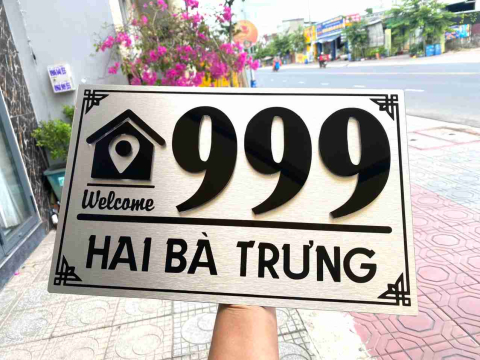 MẪU BIỂN SỐ NHÀ ĐẸP TẠI THUẬN AN - THỦ DẦU MỘT BÌNH DƯƠNG