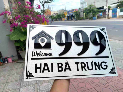 MẪU BIỂN SỐ NHÀ ĐẸP TẠI THUẬN AN - THỦ DẦU MỘT BÌNH DƯƠNG