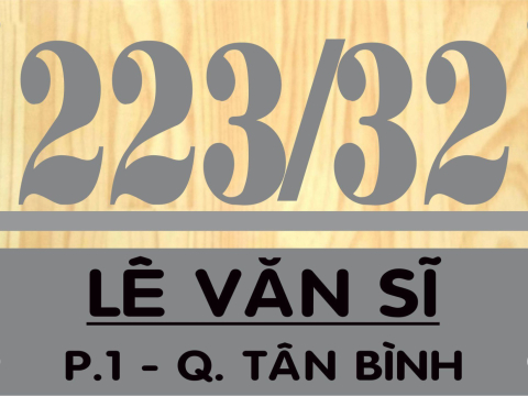 MẪU BIỂN SỐ NHÀ ĐẸP TẠI THUẬN AN - THỦ DẦU MỘT BÌNH DƯƠNG