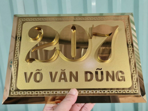 MẪU BIỂN SỐ NHÀ ĐẸP TẠI THUẬN AN - THỦ DẦU MỘT BÌNH DƯƠNG