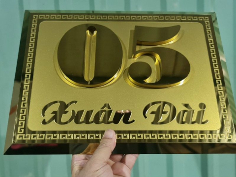 MẪU BIỂN SỐ NHÀ ĐẸP TẠI THUẬN AN - THỦ DẦU MỘT BÌNH DƯƠNG
