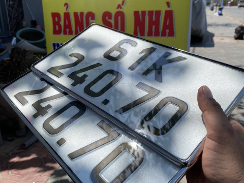 GÒ BIỂN SỐ XE MÁY Ô TÔ TẠI THUẬN AN - THỦ DẦU MỘT