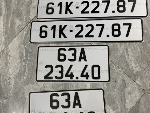 GÒ BIỂN SỐ XE MÁY Ô TÔ TẠI THUẬN AN - THỦ DẦU MỘT