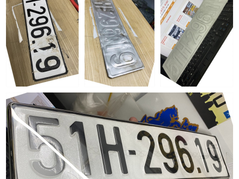 GÒ BIỂN SỐ XE MÁY Ô TÔ TẠI THUẬN AN - THỦ DẦU MỘT