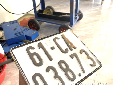 GÒ BIỂN SỐ XE MÁY Ô TÔ TẠI THUẬN AN - THỦ DẦU MỘT