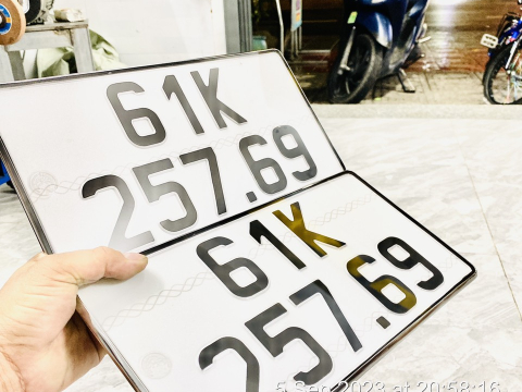 GÒ BIỂN SỐ XE MÁY Ô TÔ TẠI THUẬN AN - THỦ DẦU MỘT