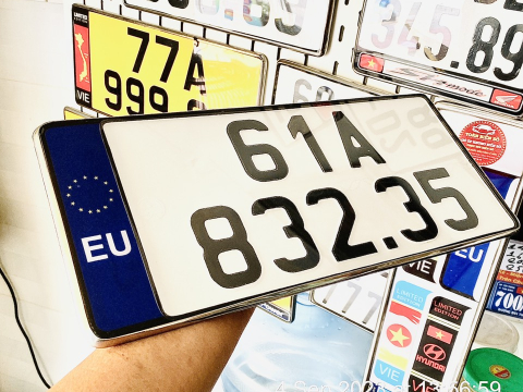 GÒ BIỂN SỐ XE MÁY Ô TÔ TẠI THUẬN AN - THỦ DẦU MỘT