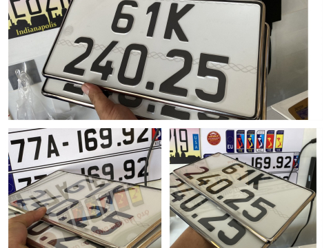 GÒ BIỂN SỐ XE MÁY Ô TÔ TẠI THUẬN AN - THỦ DẦU MỘT