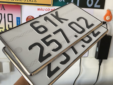 GÒ BIỂN SỐ XE MÁY Ô TÔ TẠI THUẬN AN - THỦ DẦU MỘT