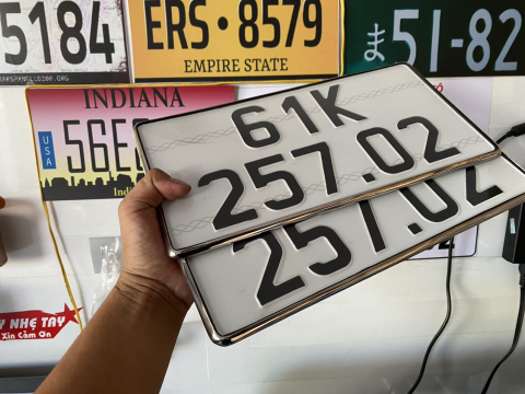 GÒ BIỂN SỐ XE MÁY Ô TÔ TẠI THUẬN AN - THỦ DẦU MỘT