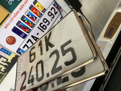 GÒ BIỂN SỐ XE MÁY Ô TÔ TẠI THUẬN AN - THỦ DẦU MỘT