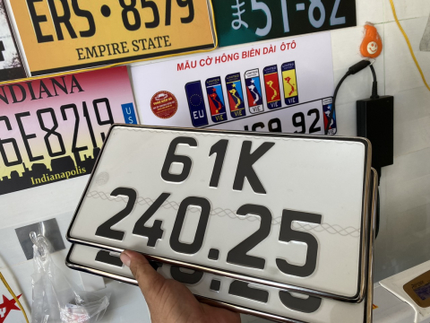 GÒ BIỂN SỐ XE MÁY Ô TÔ TẠI THUẬN AN - THỦ DẦU MỘT