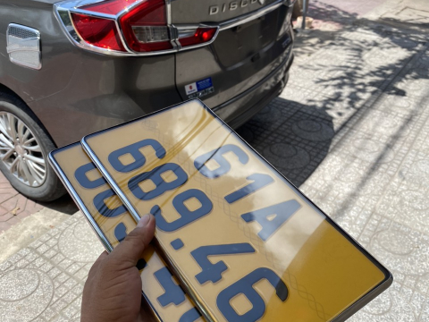 GÒ BIỂN SỐ XE MÁY Ô TÔ TẠI THUẬN AN - THỦ DẦU MỘT