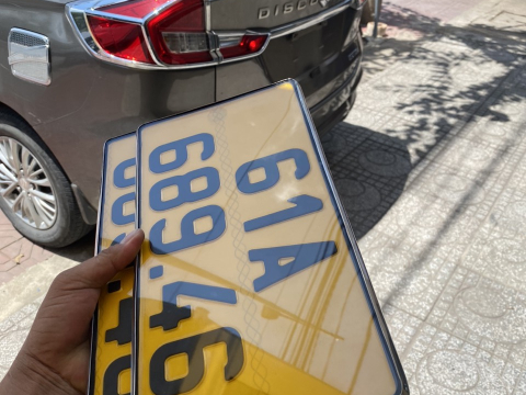 GÒ BIỂN SỐ XE MÁY Ô TÔ TẠI THUẬN AN - THỦ DẦU MỘT