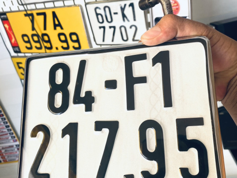 GÒ BIỂN SỐ XE MÁY Ô TÔ TẠI THUẬN AN - THỦ DẦU MỘT