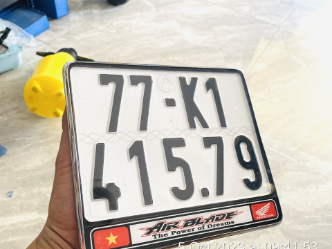 GÒ BIỂN SỐ XE MÁY Ô TÔ TẠI THUẬN AN - THỦ DẦU MỘT