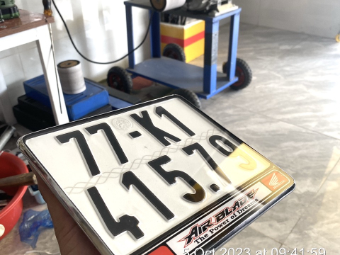 GÒ BIỂN SỐ XE MÁY Ô TÔ TẠI THUẬN AN - THỦ DẦU MỘT