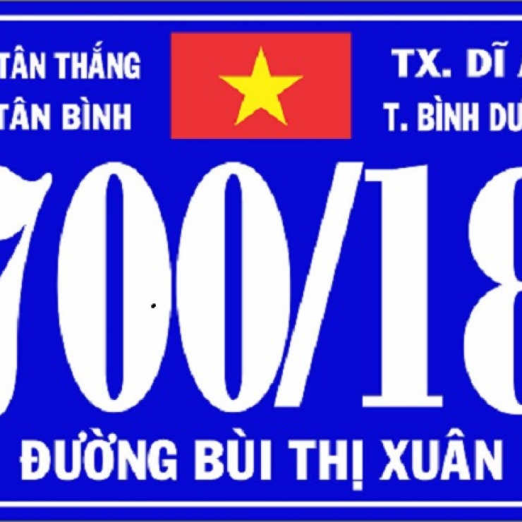 Làm Biển Số Nhà Mica Đẹp