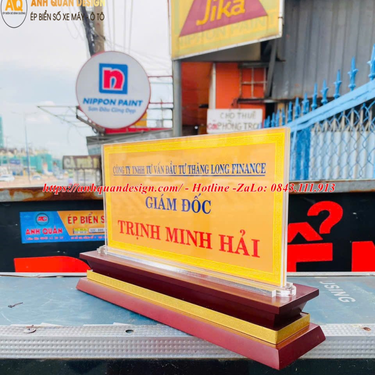 Biển Bảng Hiệu Tên Công Ty