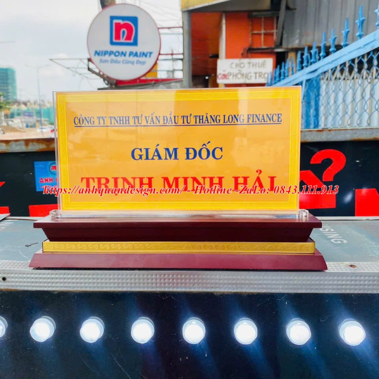 Biển Bảng Hiệu Tên Công Ty