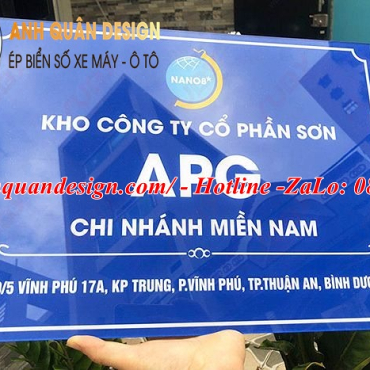 Biển Bảng Hiệu Tên Công Ty
