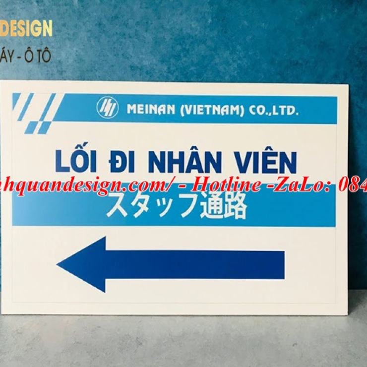 Bảng hướng dẫn lối đi
