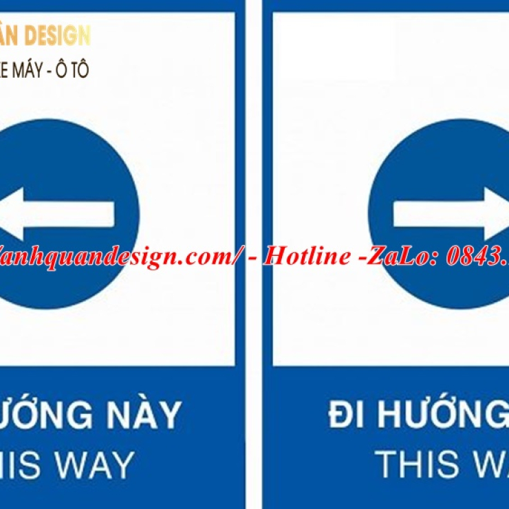 Bảng hướng dẫn lối đi