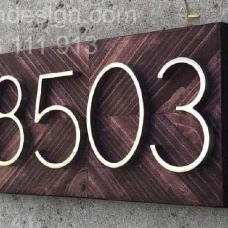 Biển Số Nhà Độc Đáo