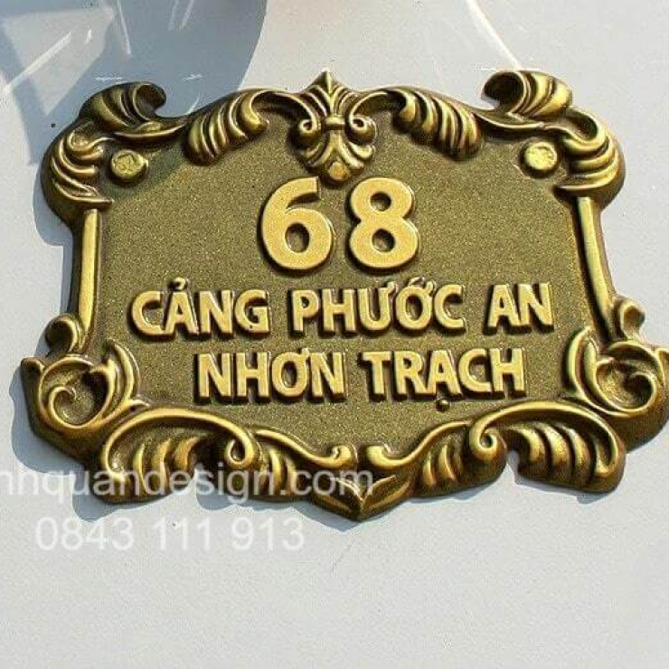 Mẫu Biển Số Nhà Đẹp Nhất