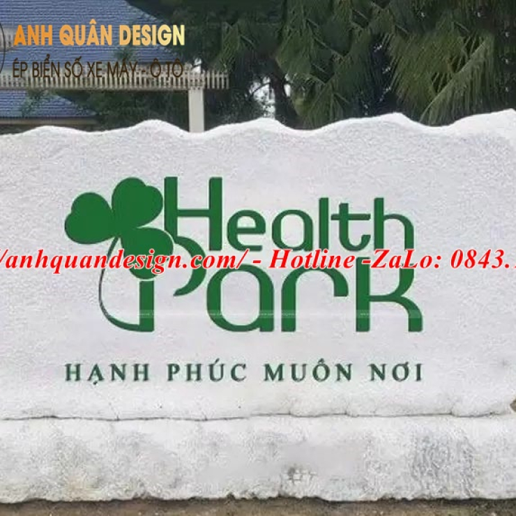 Bảng tên công ty bằng đá