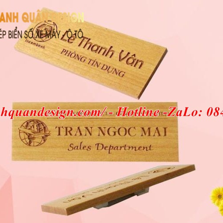 Bảng tên công ty gỗ