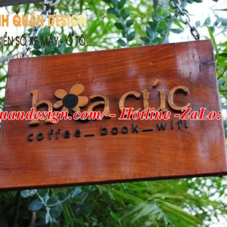 Bảng tên công ty gỗ