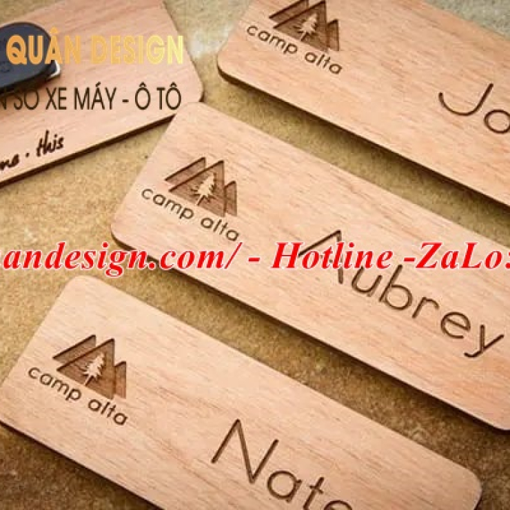 Bảng tên công ty gỗ