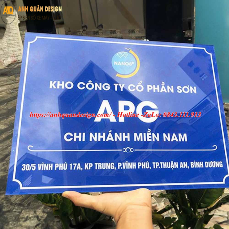 Bảng Tên Công Ty Mica