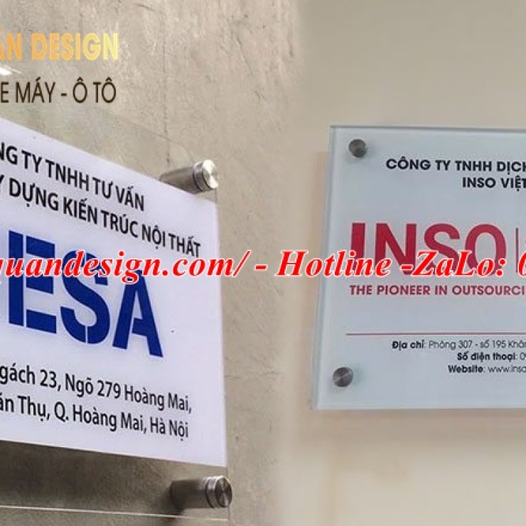 Bảng Tên Công Ty Mica