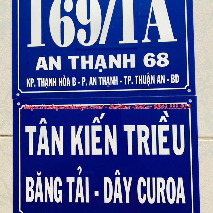 Bảng Tên Công Ty Mica