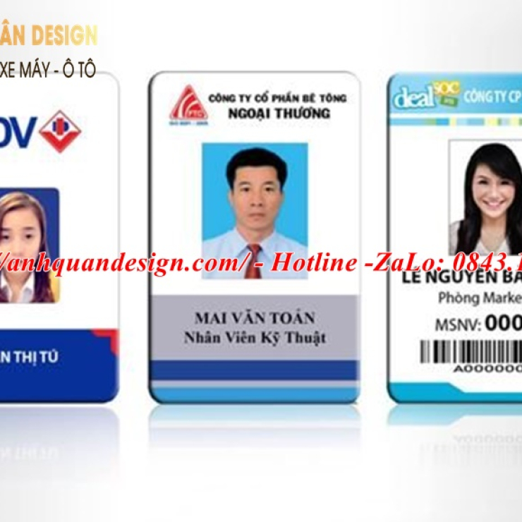 Bảng tên nhân viên công ty