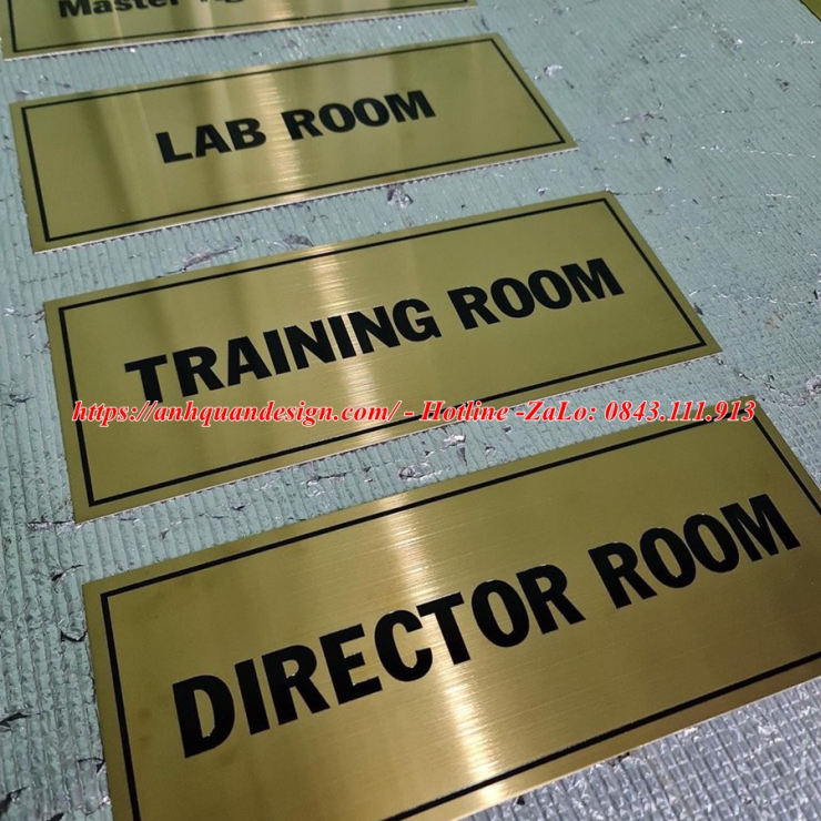 Bảng tên phòng ban công ty