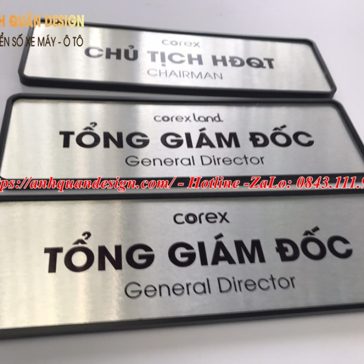 Bảng tên phòng ban công ty