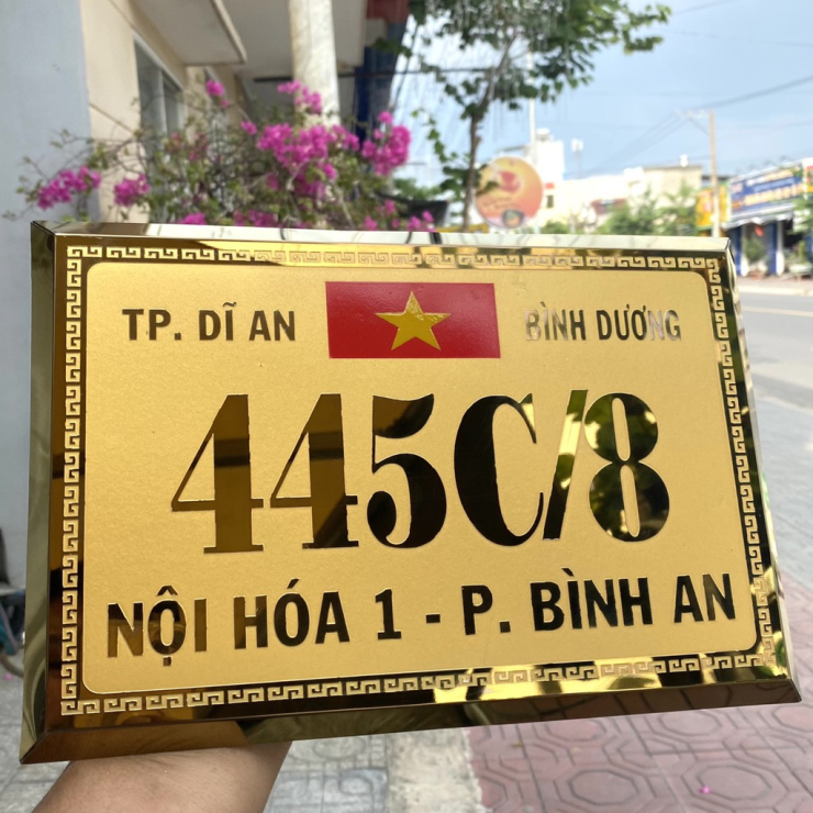 Bảng Số Nhà Inox Giá Rẻ