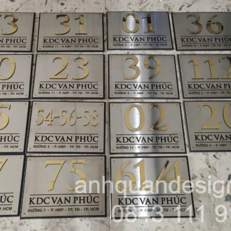 Làm Biến Số Nhà Tại Bàu Bàng Bình Dương