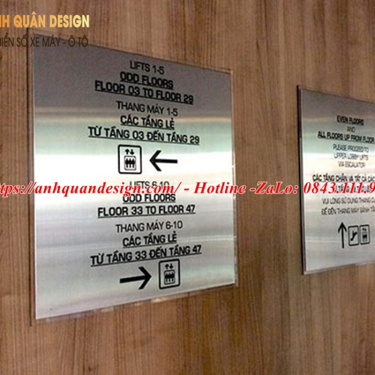 Biển chỉ dẫn công ty, văn phòng