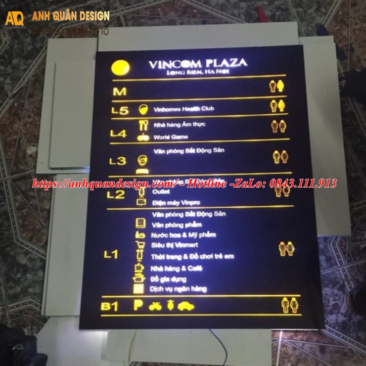 Biển chỉ dẫn tòa nhà